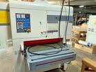 37" Northtech #NT-920C-200, Planer Sander, 2-Head, 37" x 75" Abrasive Belt, 6" diameter Planer Head, 4.6" - Image 1