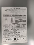 600 Amp. General Electric, TMP3L6R, Meter Mod III, 208Y/120 VAC, 3 Phase, 4 Wire, 3R - Image 5