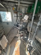 220 HP Gardner Denver #SSQG99B, screw compressor, 1-stage, Caterpillar G3306 NG engine, 2009 - Image 2