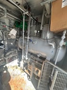 220 HP Gardner Denver #SSQG99B, screw compressor, 1-stage, Caterpillar G3306 NG engine, 2009 - Image 3