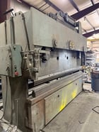 175 Ton, De Laurice #17510, Hydraulic Press Brake, 121.5" overall, 124" between housing, 6" stroke, 14" Shut - Image 3