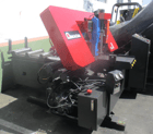 16" x 16" Amada #HFA-400W, automatic horizontal bandsaw, 180" x 1.25" x .042" blade, 50-395 FPM, hydraulic - Image 4