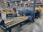 48" x .8" Herr Voss, Cut-To-Length line, 20000 lbs., w/ precision leveler, coil car, reel, shear, stacking - Image 2