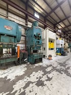 250 Ton, Niagara #E-250, single point gap press, 10" stroke, 22" Shut Height, 6" adj., 58" x34" bed, 32 SPM - Image 2