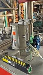 2 Ton, Airmite #DAP38, Benchtop Hydraulic Press, 5" Bore, 1/2" Pipe Size, 39.26 Power Factor - Image 2