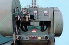 80 Ton, Rousselle #8SS40, Straight Side Punch Press, 30" D x 39.6" width Bed between post, 2" Stroke, 4" Ram - Image 6