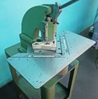 16 gauge x 6" x 6" Di-Acro #2, Tab Notcher with Stand, 1" Tab, 4 Tons, .625" Ram Stroke - Image 7