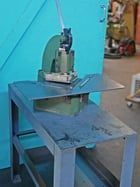 16 gauge x 6" x 6" Di-Acro #2, Tab Notcher with Stand, 1" Tab, 4 US Tons, 1/16" Ram Stroke - Image 6