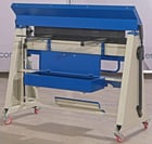 49.21" Erbend #UFA-1212, Manual Folder, 18 gauge, 8" Open Height, 19.6" Back Gauge, 8" Stroke Vertical Clamp - Image 8