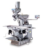 Sharp #V-1, Vertical Knee Type Mill, 12" x 58" Table, 40" X, 6" Y, 5" Z, (3) 5/8" T-Slot, 17.75" Ram, 16" - Image 3