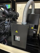 25 KW Aksa, stationary generator set, 1-phase, John Deere 4045 engine, enclosure - Image 3