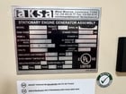 65 KW Aksa, stationary generator set, 3-phase, John Deere 4045 engine, enclosure - Image 5