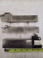 Iscar/Kennametal, Tool Holders, (10 1" width x 1" H Shank, (1) 1" Square Shank & (1) 1.25" Shank, Lot of 3 - Image 1
