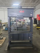150 Ton, Dake #906650, H-Frame Shop Press 6-650 w/Air-Hydraulic Powered, 90-125 psi, 48" width Bet. Uprights - Image 1