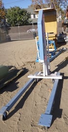 2200/1650 lb. OTC Tools & Equipment, Heavy Duty Floor Crane, 107" H boom retracted & 117" H boom extended - Image 1