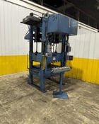 Beckwood #683640, 4-post hydraulic press, Allen Bradley PanelView 300 - Image 1