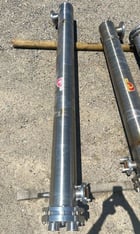 70 sq.ft., 150 psig shell, 150 psig tube, Enerquip, Stainless Steel horizontal shell & tube heat exchanger - Image 1