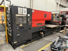 20 Ton, Amada #Pega-244, turret punch press, 24 station, Fanuc 04PC, 2 work clamps, 1987 - Image 1