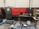 20 Ton, Amada #Pega-244, turret punch press, 24 station, Fanuc 04PC, 2 work clamps, 1987 - Image 2