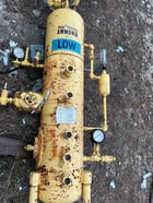 24" diameter x 60" L Frick, Vertical Ammonia Accumulator, 150 Gallons, 250 PSI @ 200 F, 1974 - Image 4