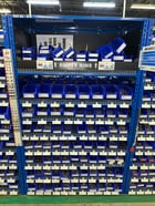 Large Inventory of, Fastenal Stainless Steel hardware & organized bin / shelving system, machine screws - Image 6