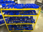 Large Inventory of, Fastenal Stainless Steel hardware & organized bin / shelving system, machine screws - Image 8