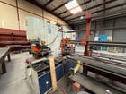 8" x 8" x 3/4" Sunrise #IW-185SD, hydraulic ironworker w/material handling, 185 ton, 20" throat, 2016 - Image 9