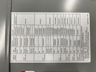 600 Amp. Eaton, PRL4, Panelboard, 480/277 Volts 3PH 4W 24 Cir Indoor Encl MCB LGH3630NN P649 - Image 10