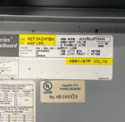 400 Amp. General Electric, AEF3424MBX, Panelboard, 480/277 Volts 3PH 4W Indoor Encl 42Cir SFHA36AT0250 MLO - Image 2