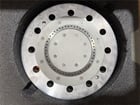 Gala Industries #7, die plate, square tiled, 50 holes .125" diameter moles, single row - Image 1