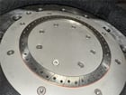 Gala Industries #7, die plate, square tiled, 50 holes .125" diameter moles, single row - Image 10
