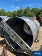 1693 gallon ICCNW, Tank, Stainless Steel, 69" diameter x 96" straight side, flat top w/ cover, dish bottom - Image 3