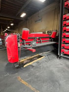 1/4" x 12' Cincinnati #2CC12, Squaring Shear, 48" Back Gauge, 60 SPM, 13 hold downs, 4" throat, 15 HP, elect - Image 5