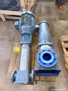 4" inlet x 4" outlet, Goulds #66SV21GF8F60 e-SV, Vertical Multi-Stage Pump & Motor, cast iron & 304 Stainless - Image 2