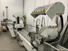 19.68" FOM Industries #Blitz-Alva-500, Double Head Miter Saw, 94.48" Mobile Head Roller Table, (3) Horz. & - Image 5
