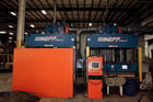 160 Ton, Neff #H160-15M, Hydraulic Press Brake, 90.5" x 59" Die Area, 24" Stroke, 36" Work height, (2) 7" - Image 2