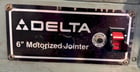 6" Delta #37-280, jointer, 3-knife head, 6-3/8" x 35-3/4" tbl., stand w/ casters - Image 6