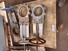 12", 10", 8" Dezurik, Trueline, Orbinox, manual Stainless steel slide gate valves, lot of 13 - Image 2