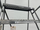 7 Step Cotterman, rolling steel staircase ladder, 450 lb. capacity, 59° ladder incline - Image 4