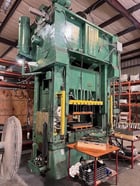 300 Ton, Minster #E2-300, straight side press, 12" stroke, 6" slide adj., 60 SPM, 60" x 48" bed - Image 2