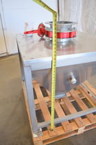 Material transfer & storage hopper, 3' x 3' x 2-1/2'tall with 7-1/2"valve - Image 7
