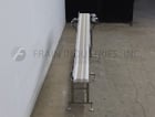12" wide x 11.9' long, Span Tech, Stainless steel, flexlink inclined conveyor, adjustable guide rail, 3/4 HP - Image 3