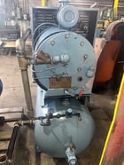 25 HP Worthington, tank mounted air compressor, 180 psi, 1765 RPM, 230/460 V., 120 gallon tank, 1978 - Image 5