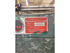 3.5" Mereen Johnson #424-DC, dip chain multi-blade rip saw, 24" arbor, 14" diameter tooling, 6" throat, 1973 - Image 5