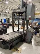 90 Ton, Reis #TUS90-OK, hydraulic spotting press, 35.44" x 50.40"capacity - Image 1