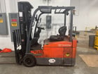 3400 lb. Toyota #7FBEU20, Electric Forklift, 24" Load Center, 69"-77.2" length to Forkface, 9.9 mph, 36/48 V - Image 1