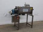 25 cu.ft. Marion, 304 Stainless Steel paddle mixer, 60" L x 27" W x 30-1/2"D, bolt down cover, 10 HP - Image 1