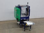 Rennco #301, semi-automatic, servo controlled, L-Bar sealer, control panel with AB PLC and touch screen HMI - Image 5