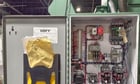 3 cu.ft. Goff #3BB, rubber belt tumblast, 7.5 HP wheel, shot trap, dust collection system, upgraded pneumatic - Image 5