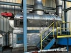 Barr-Rosin, Fluid Bed Dryer, Natural Gas Heater, 744 lb/hr Evaporation, 15879 cfm @13" sp blower, 2003, AS IS - Image 2